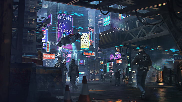 1920x1080px | free download | HD wallpaper: Night, The city, Future ... The Future of Online Jewellery Purchases in 2025