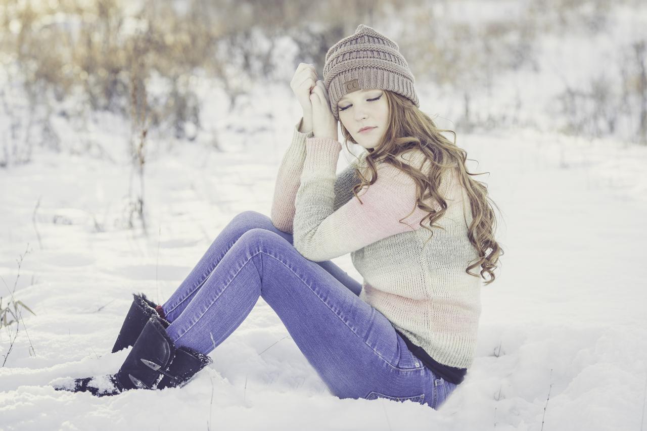 Free Images : snow, winter, girl, hair, white, female, portrait, model ... Fashion Products That Dominate Online Shopping Platforms